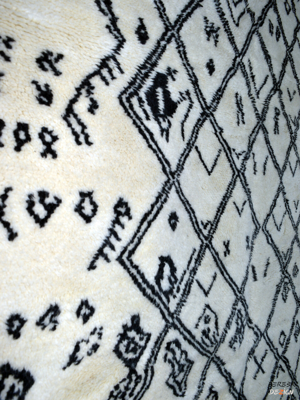 Classic Beni Ourain Berber Rug Pattern_A1006 BerberDezign