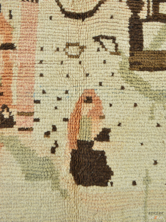 Colorful Boujad Moroccan carpet_A1009 BerberDezign