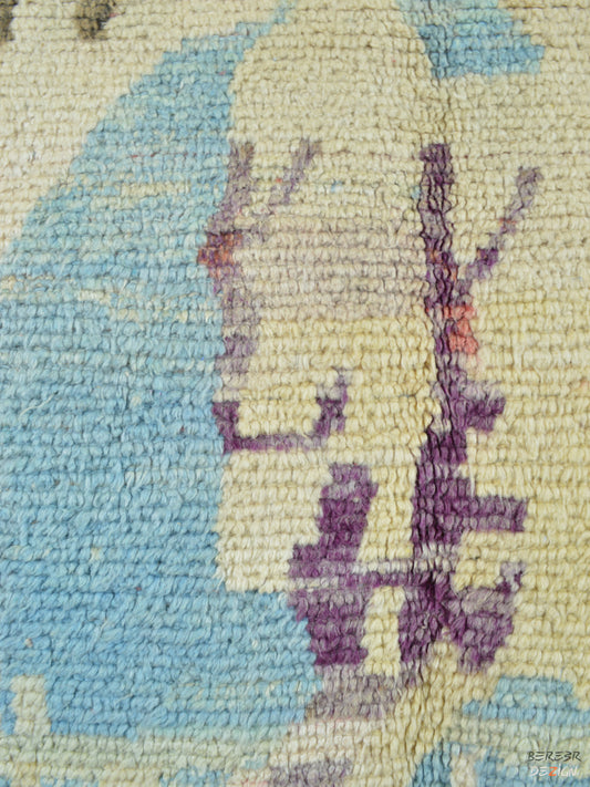 Colorful Boujad Moroccan carpet_A1010 BerberDezign