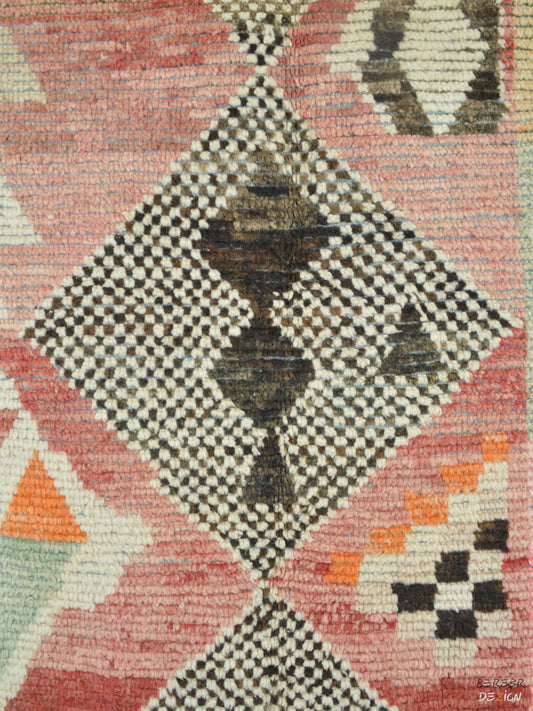 Colorful Moroccan Boujad carpet_A1022 BerberDezign
