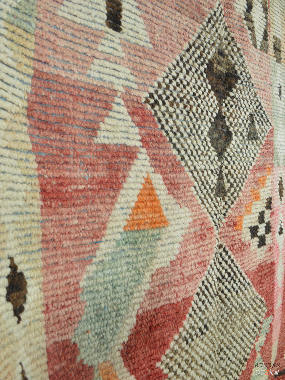 Colorful Moroccan Boujad carpet_A1022 BerberDezign