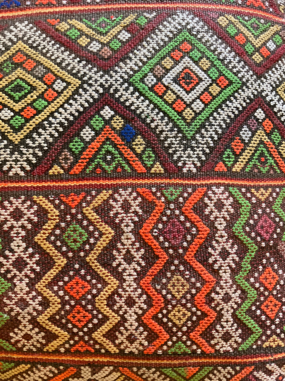 Colorful_Moroccan Pouf_Cover_P1011 BerberDezign
