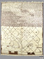 Abstract white Beni Ourain  Moroccan Berber Carpet_A1017 BerberDezign