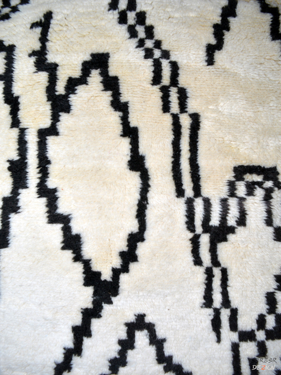 Abstract Beni Ourain Berber Carpet_A1005 BerberDezign