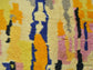 Abstract Colorful Moroccan Berber carpet A_1015 BerberDezign