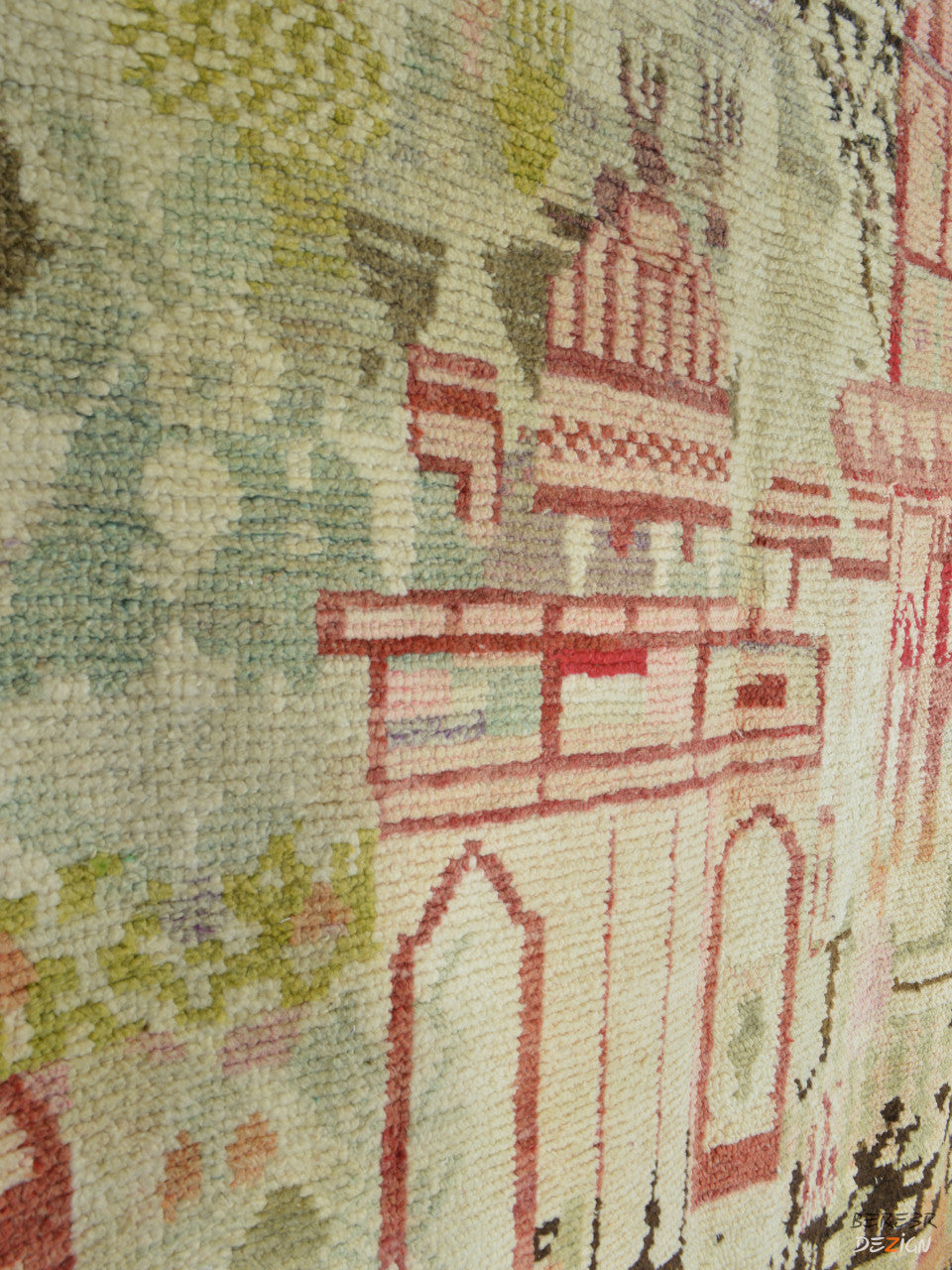 Colorful Boujad Moroccan carpet_A1009 BerberDezign