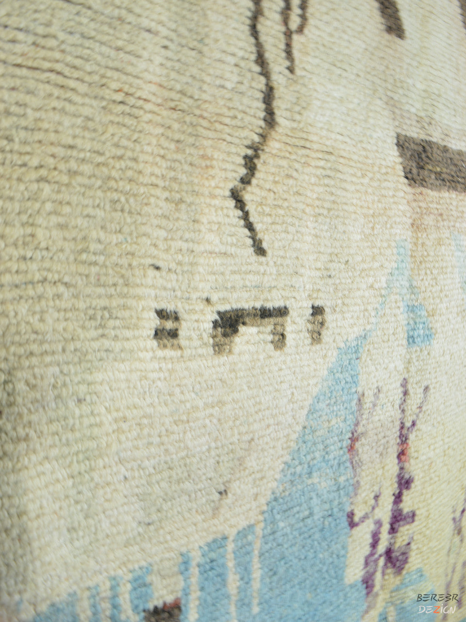 Colorful Boujad Moroccan carpet_A1010 BerberDezign