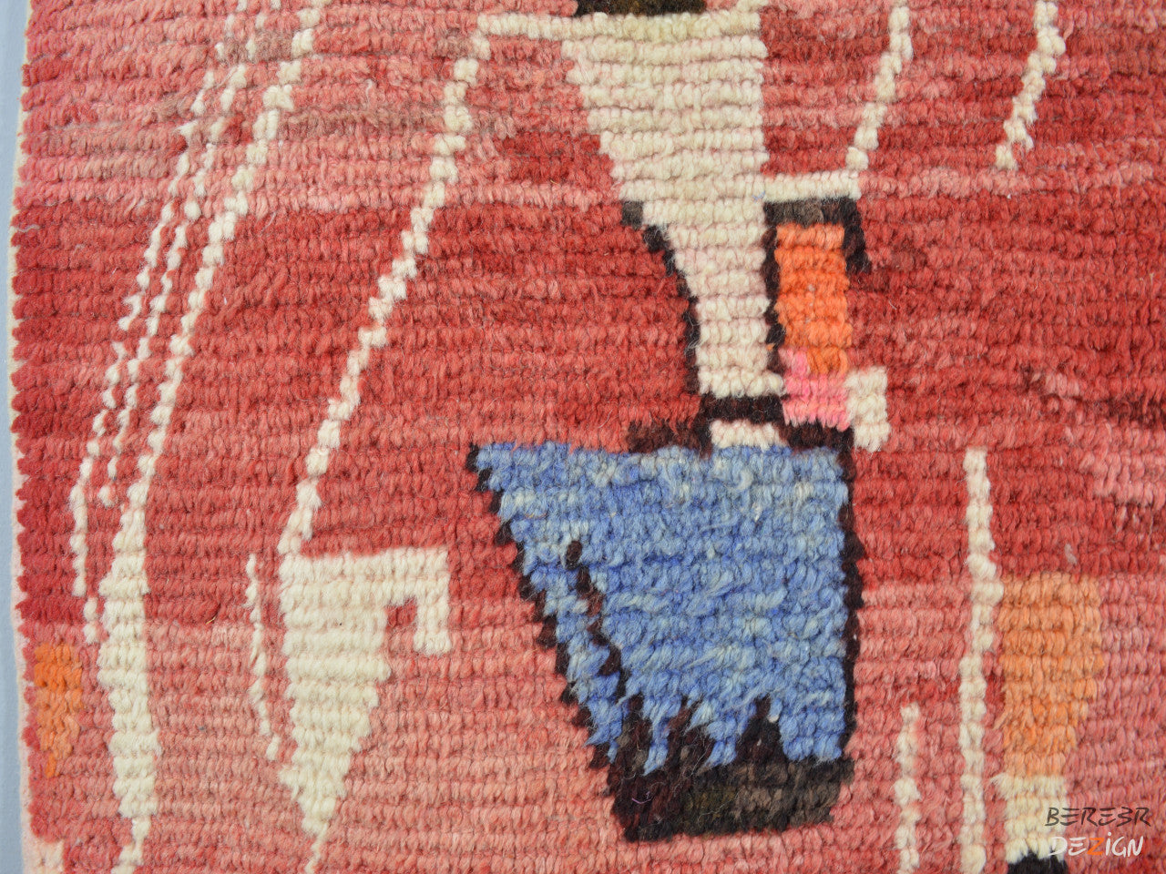 Colorful Boujad Moroccan carpet_A1011 BerberDezign
