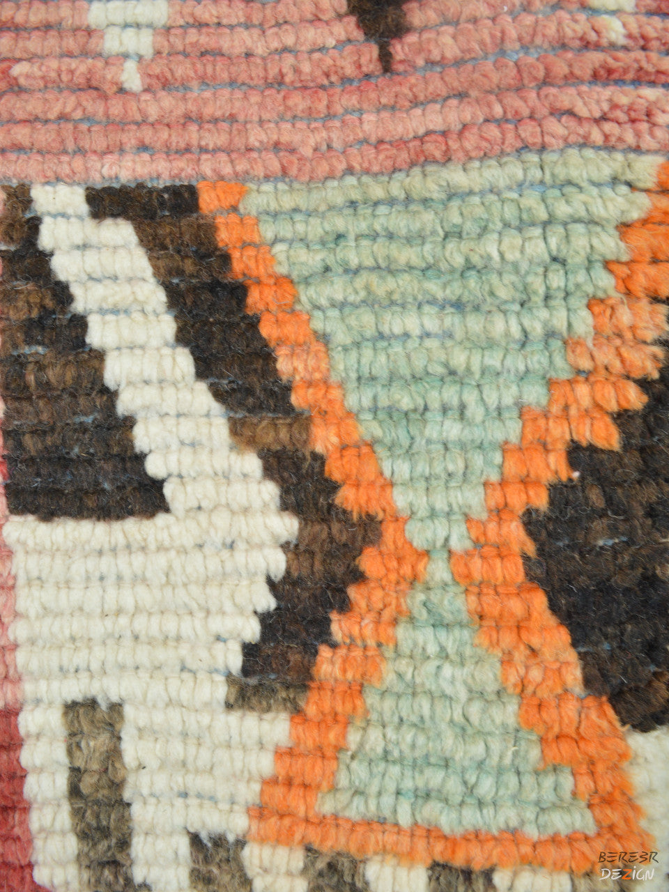 Colorful Moroccan Boujad carpet_A1022 BerberDezign