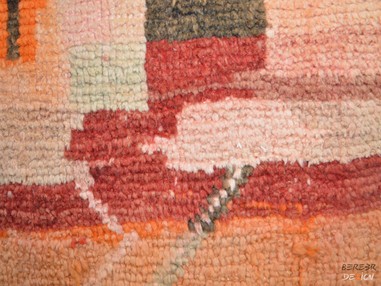 Colorful Moroccan Boujad carpet_A1023 BerberDezign