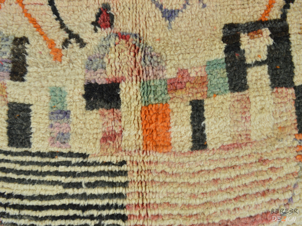Pink Boujad Moroccan carpet_A1012 BerberDezign