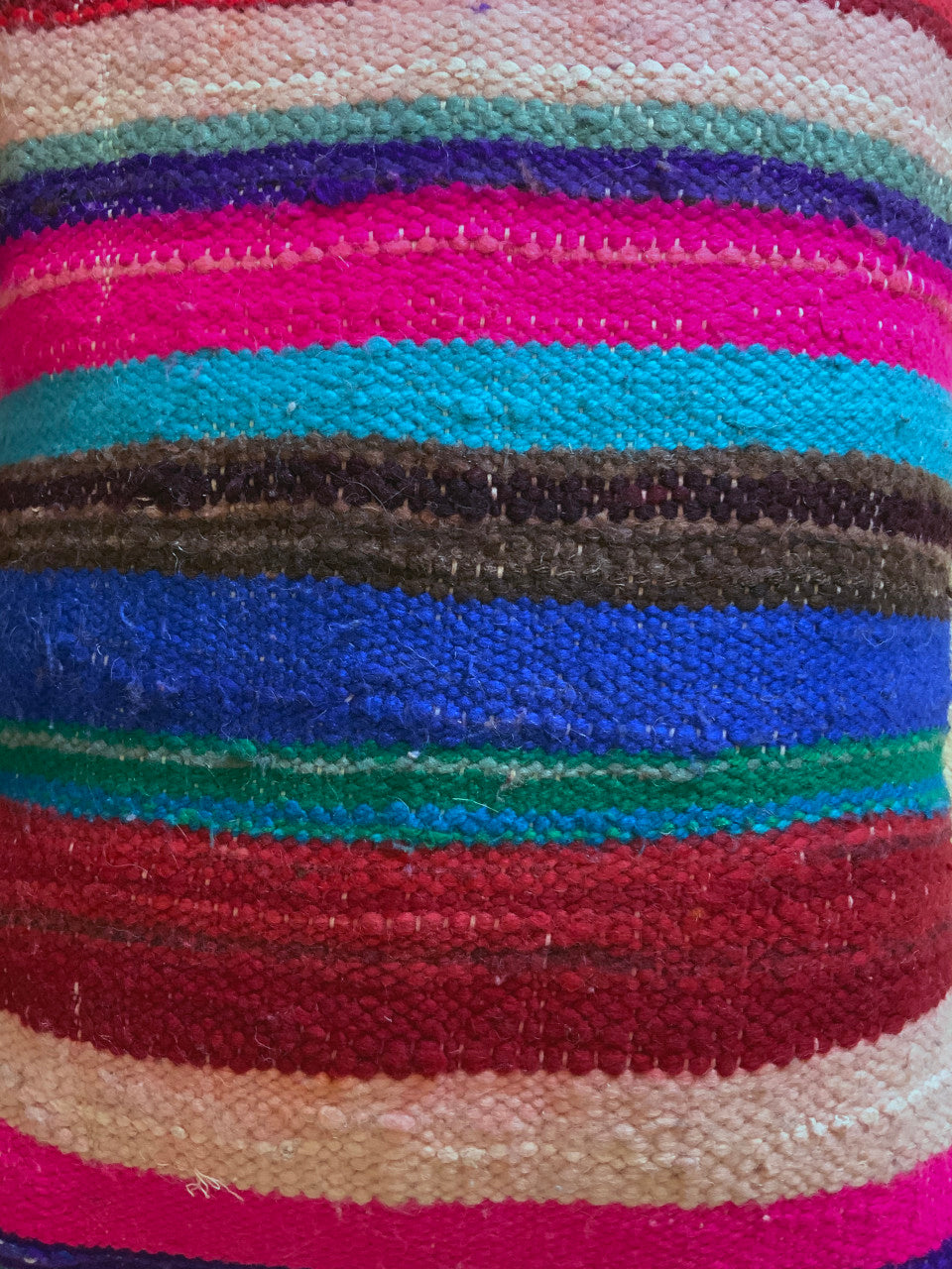 Set_of_Two_Striped_Colored_Berber_Cushions_C1007 BerberDezign