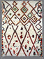 White Berber Rug with Colorful Pattern_A1004 BerberDezign