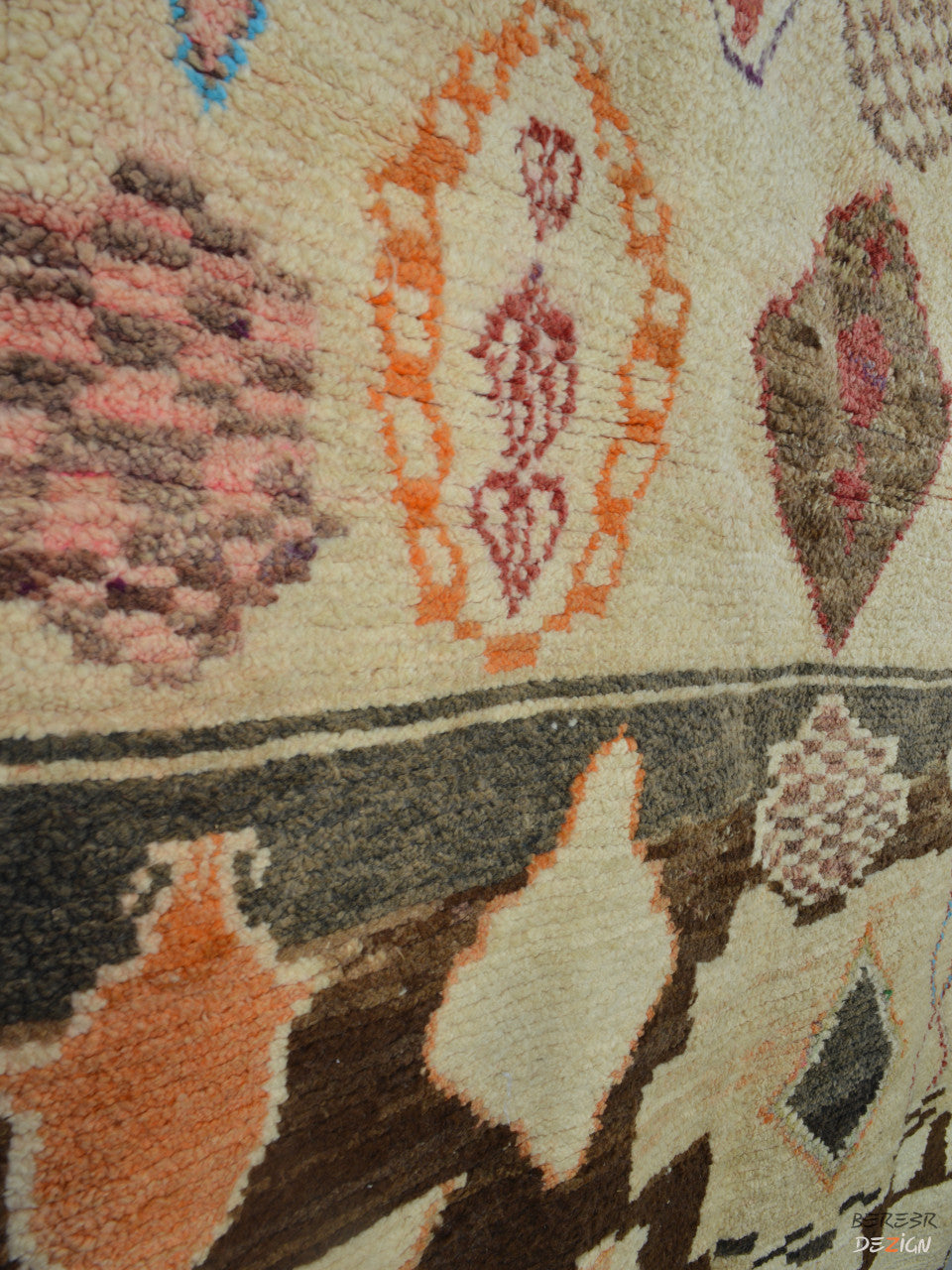 colorful Moroccan Boujad carpet_A1024 BerberDezign