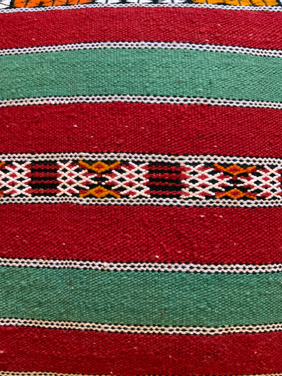 Colorful_Moroccan Pouf Cover_P1002 BerberDezign